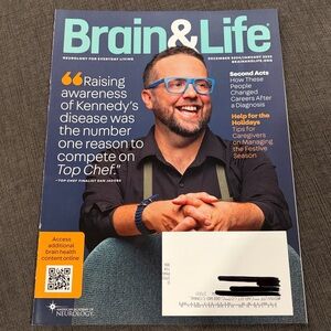 Brain & Life magazine - Dec 2024/Jan 2025 - Dan Jacobs - NEVER READ  health diet